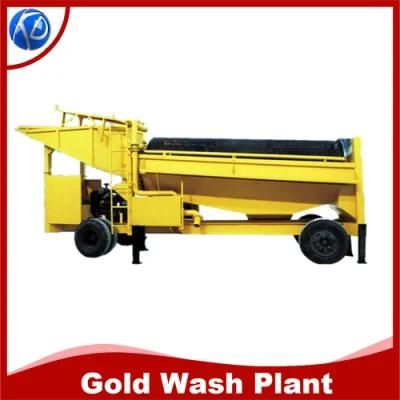 Keda Factory Trommel Screen Mobile Small Gold Wash Plant for Ghana