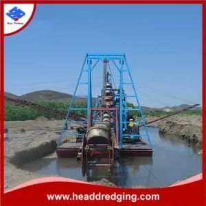 Chain Bucket Dredger for Gravels / Sand / Pebbles / Gold Dredging