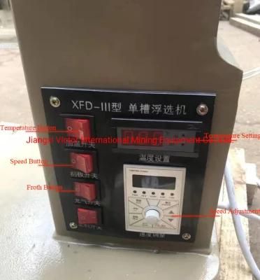Xfd-1.5L Laboratory Mini Small Froth Flotation Machine for Copper Gold Silver Zinc Lead ...