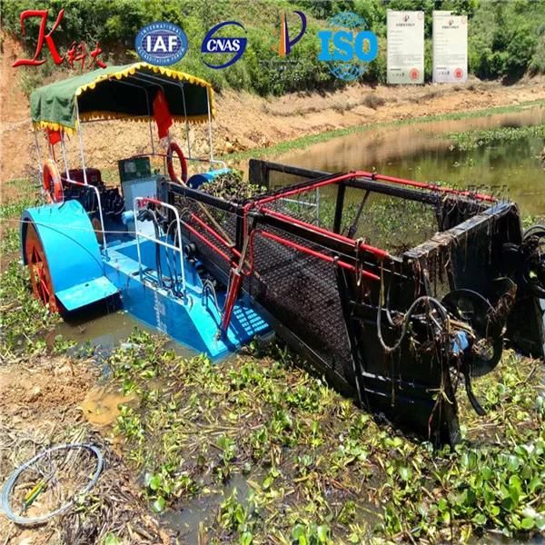 River Cleaning Machinery Garbage Salvage Boat Weed Harvester