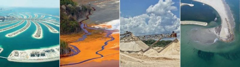 Good Product 6000m3/Hour of Clear Water Flowsand Dredger in Latin America