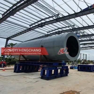 Small Pulp Sewage Sludge Rotary Dryer in Australia (1200*10000mm)