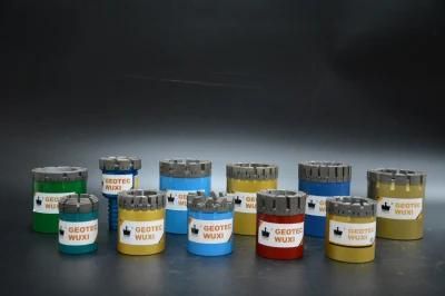 Aq Bq Nq Hq Pq Impregnated Diamond Drill Core Bits