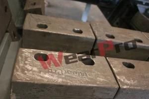 Wear PRO Laminated 700bhn White Iron Wear Resistant Materials Wear Blocks