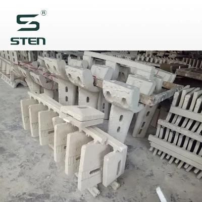 High Mangnaese Mill Plate and Roller for Verticla Grinding Roller