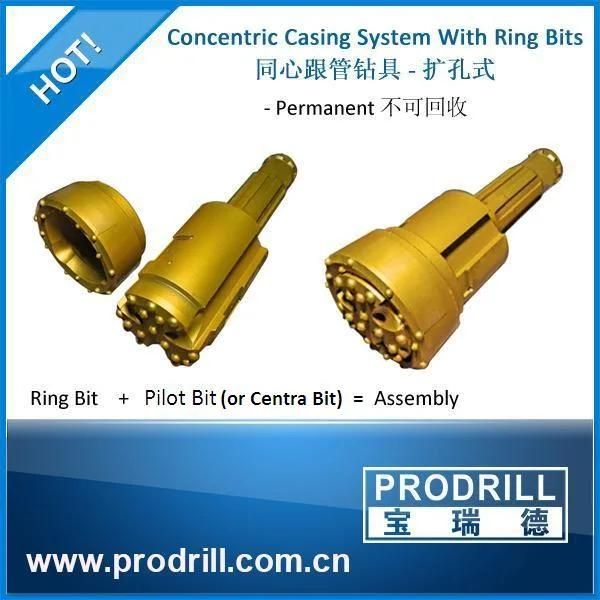 Symmetrix (or Symmetric) Overburden Casing Drilling System