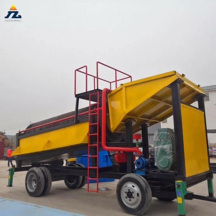 Gold Refinery Trommel Washing Plant Machine for Gold Panning Project