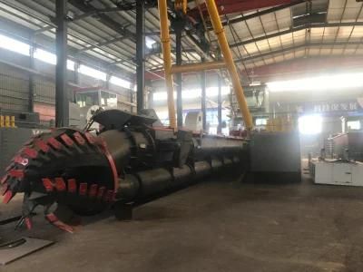 Powerful 32 Inch 8000m3/H Cutter Suction Dredger with Cummins Engine 3600kw