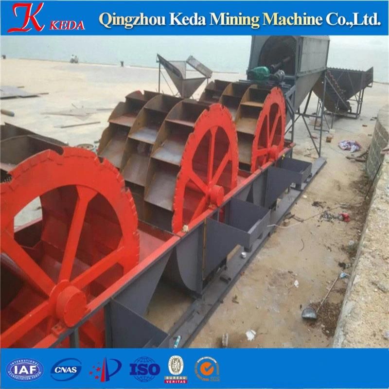 Wheel Type Portabl Sand Washing Washer for Sale