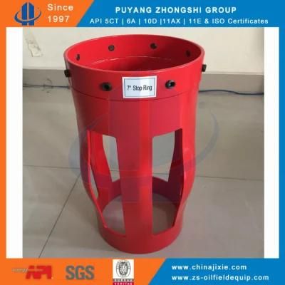 API Integral Spring Centralizer with Set Friction Screws