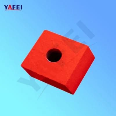 Cast Iron Mining Machine Part Crusher Hammer Head