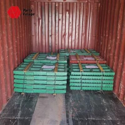 Manganese Steel Shanbao Jaw Plate PE600X900 Mn18 Cr2 Jaw Crusher Plate