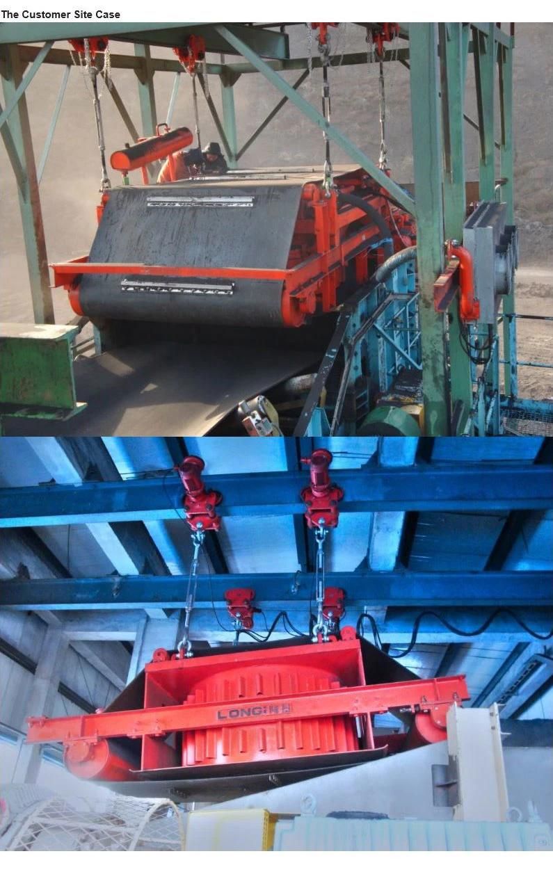 Tramp Iron Removal Anti-Explosion Electromagnetic Separator Under Ground Using Coal Industry