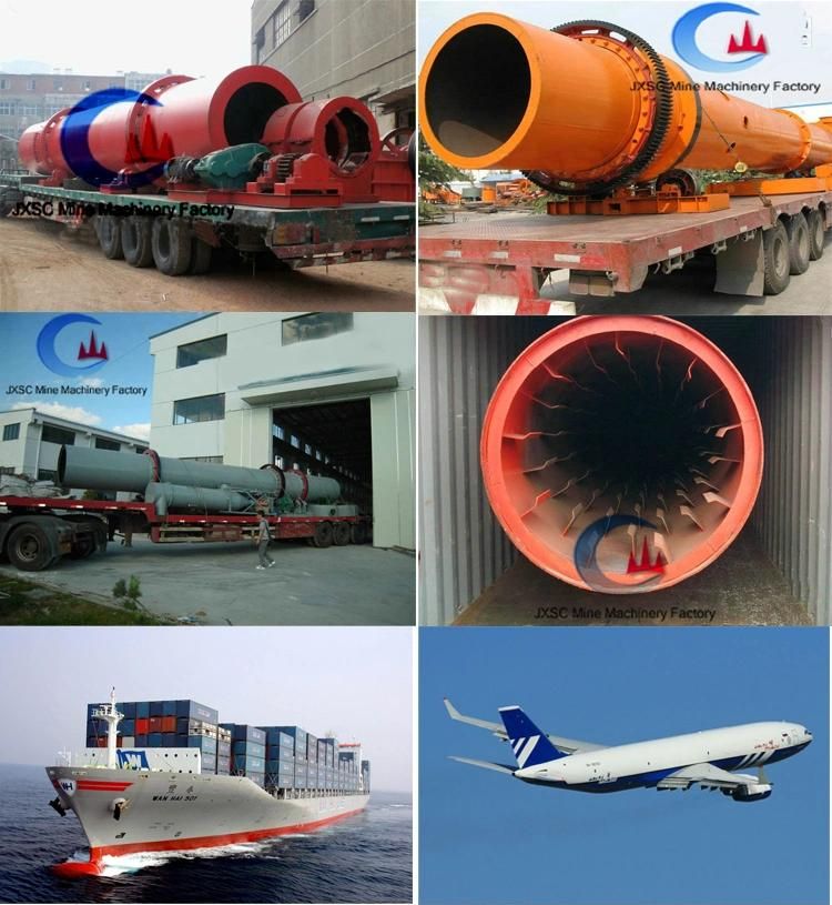 Mineral Separation Mini Drum Dryer Rotary Drum Dryer with Air Stove