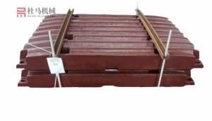 High Manganese Steel Jaw Crusher Spare Parts Fixed and Movable Jaw Plates