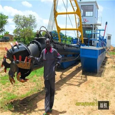 Water Capacity of 800-3000m3/H Hydraulic Cutter Suction Dredger Sand Gold Dredger