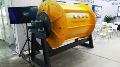 Permanent Magnet Pulley Drum Separator for De-Ironing Magnetic Separator