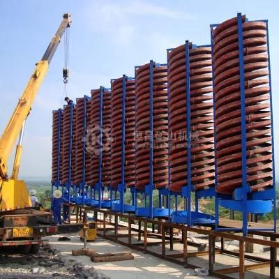 0kw Power Energy Saving Spiral Mineral Separator Gold Mining Wash Ore Washer Machine Plant ...