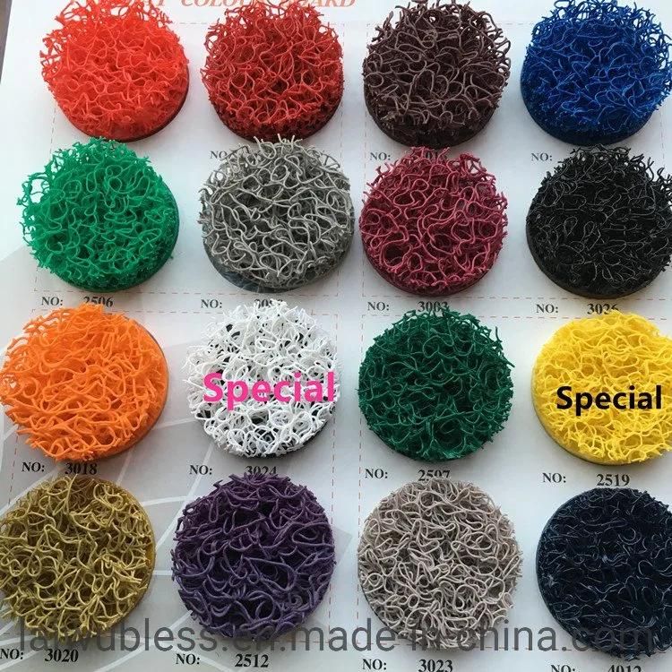 12mm-22mm Alluvial Gold Wash Carpet Mineral Separato Noodle PVC Vinyl Coil/Nomad/Spaghetti Loop PVC Carpet for Gold Mining