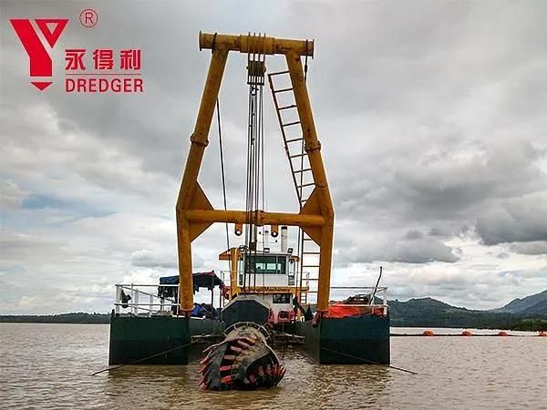 24 Inch Cutter Suction Dredging Vessel for Capital Dredging in Singapore