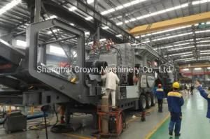 Construction Waste Recycling Mobile Impact Crusher Station for Sale