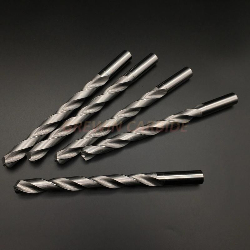 Gw Carbide-75mm Solid Carbide Point Drill for CNC Machine with Quite High Accuracy