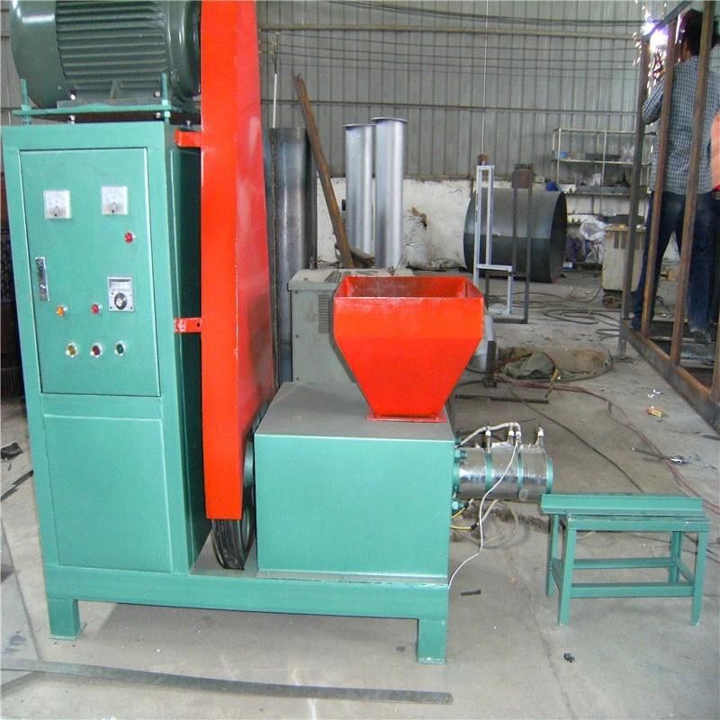 Coal BBQ Rod Maker Briquetting Press Charcoal Making Equipment with Wood Powder