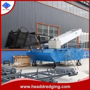 Mini Type Water Hyacinth Harvester Aquatic Weed Harvester for Sale