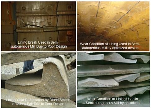 Carbon Steel Casting Mill Liners for Ball Mill, Cement Mill