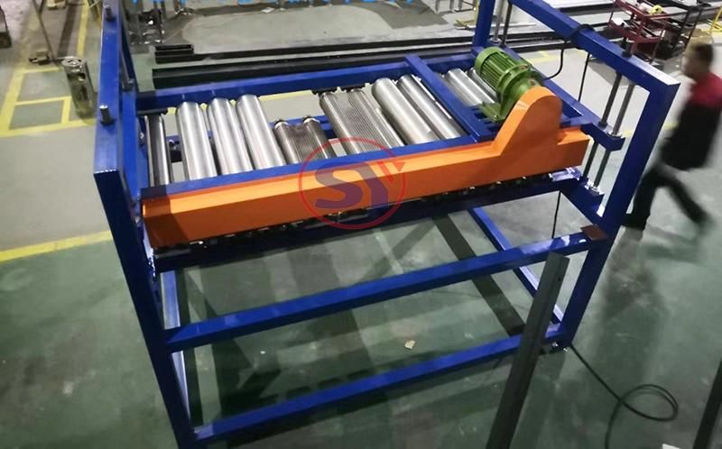 Portable Manual Gravity Roller Conveyor with Worktable