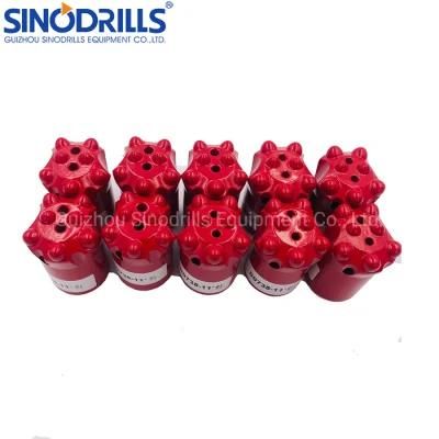 China 36mm Gold Copper Mining Tapered Drill Button Bit