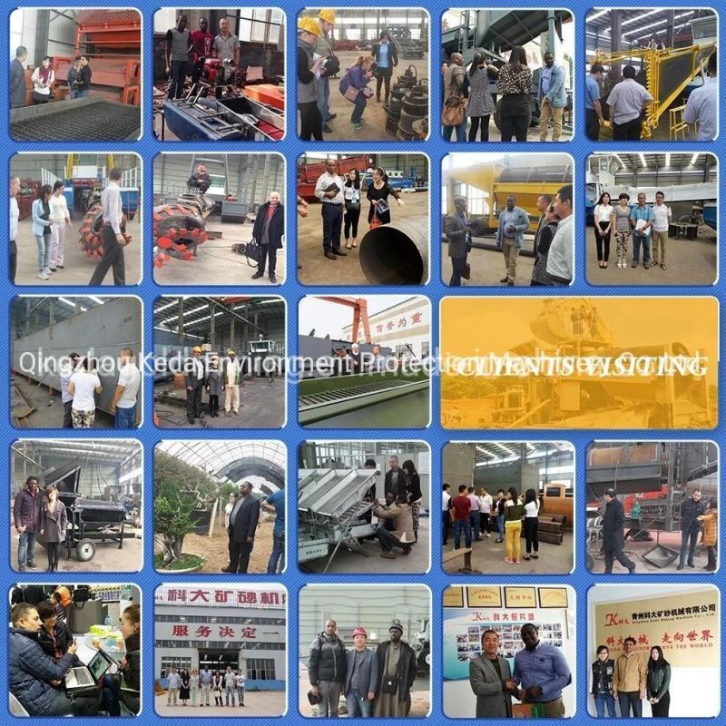 China Supplier Mini Small Gold Dredging Boat for Sale