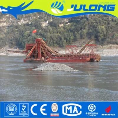 High Efficiency Bucket Chain Gold/Sand Dredger Mining Equipment/Ship