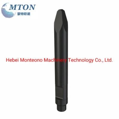 Customized Head Type 42CrMoA Mini Excavator Construction Machine Hydraulic Breaker Hammer ...