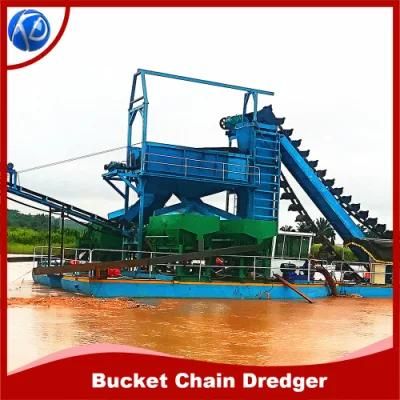 Keda High Recovery Rate Bucket Gold Washing Dredger