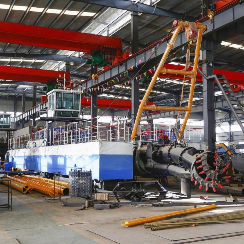 New Type Small River Sand Dredger 20inch Cutter Suction Dredger Working Capacity 5000m3/H Dredger for Sale