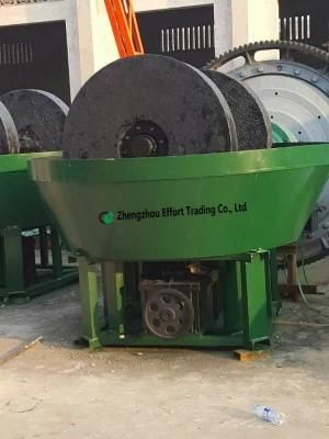 Top Quality 1200 Wet Pan Mill for Gold Ore Milling