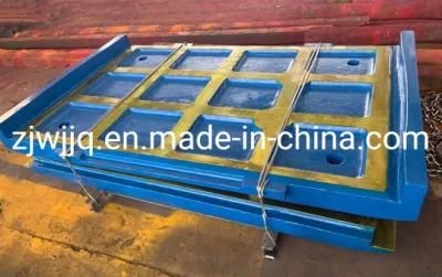 Cast Steel Products Jaw Crusher Wear Parts Jaw Plate