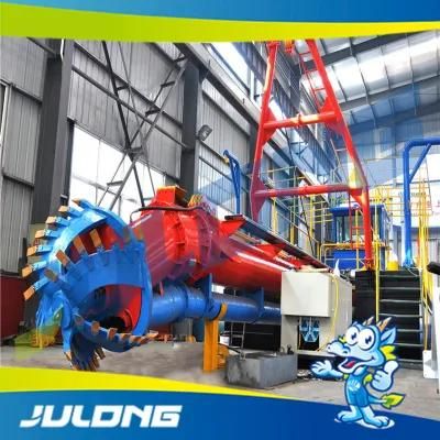 6-26 Inch Cutter Suction Dredger with One Year Warranty for Sale