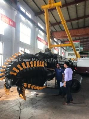 5000 Cbm Cutter Suction Dredger / 20 Inch Dredger