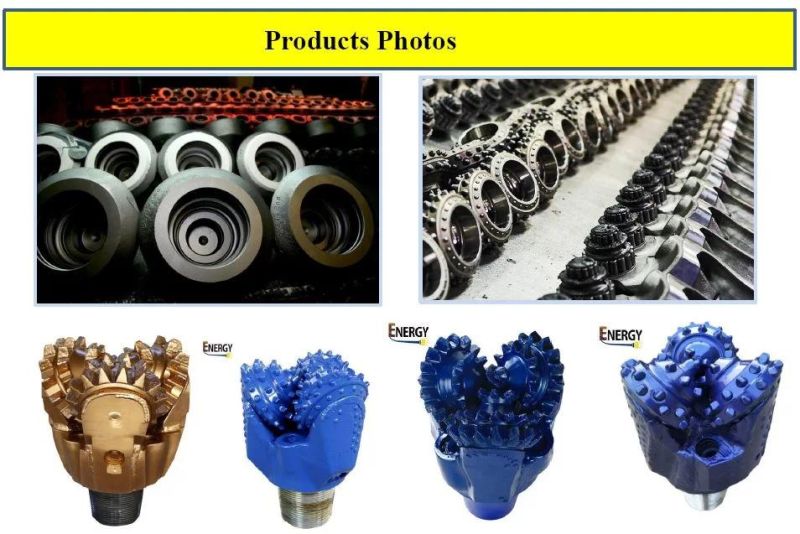 API Spec Roller Bit 6 1/2 Inch TCI Tri-Cone Drill Bit IADC 537 of Drilling Tool