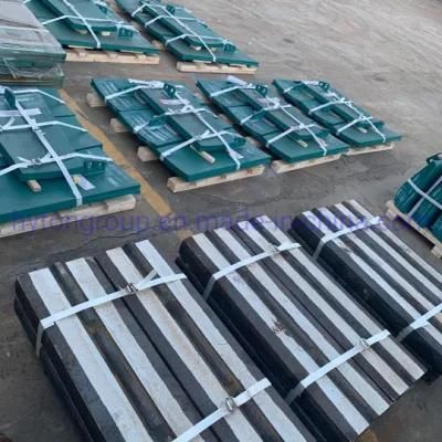 Ci124 Ci125 High Chrome Blow Bars Impact Crusher Hammers Impactor Crusher Spares Parts