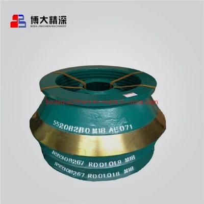 High Manganese Steel Cone Crusher Wear Spart Parts Bowl Liner HP300 N55208266