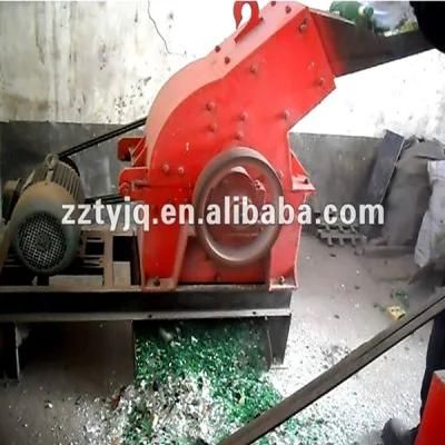 Glass Breaking Machinery Hammer Mill with ISO CE Certifiction