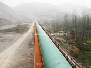 Conventional Belt Conveyor System for Conveying Limestone