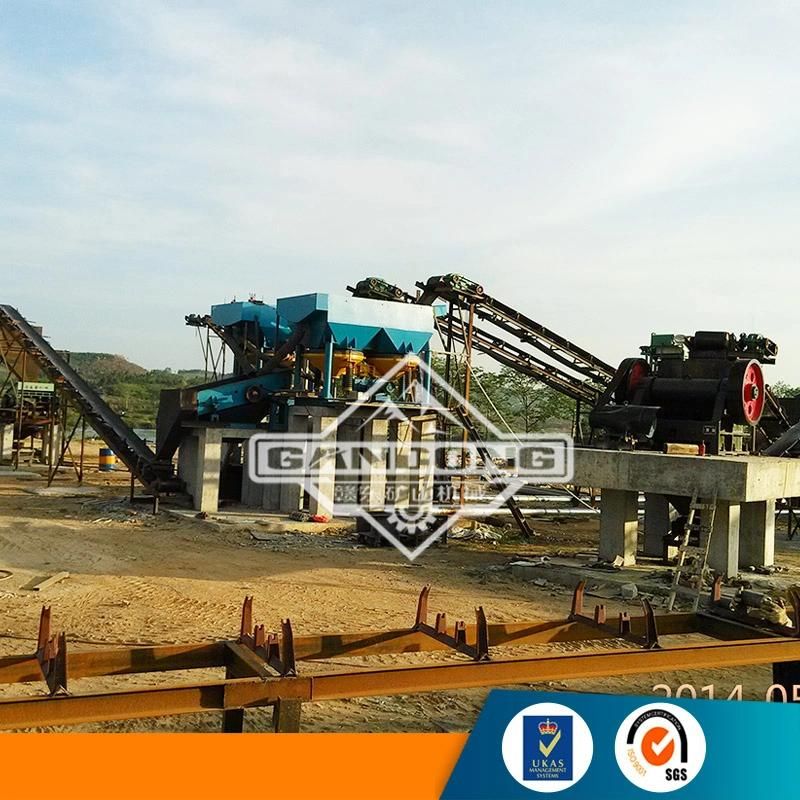 Vibrating Sluice Box for Alluvial Gold Processing Plant Trommel Washing Plant