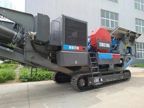 50t/H Mining Use Crawler Type Mobile Jaw Crusher