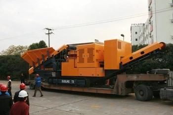Factory Price 1000t Wheel Mobile Jaw Crusher for Stone Crusher Plant