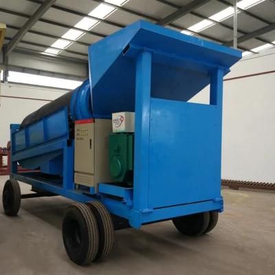 Mobile Drum Trommel Screen Popular in Ghana Australia Bolivia Brazil