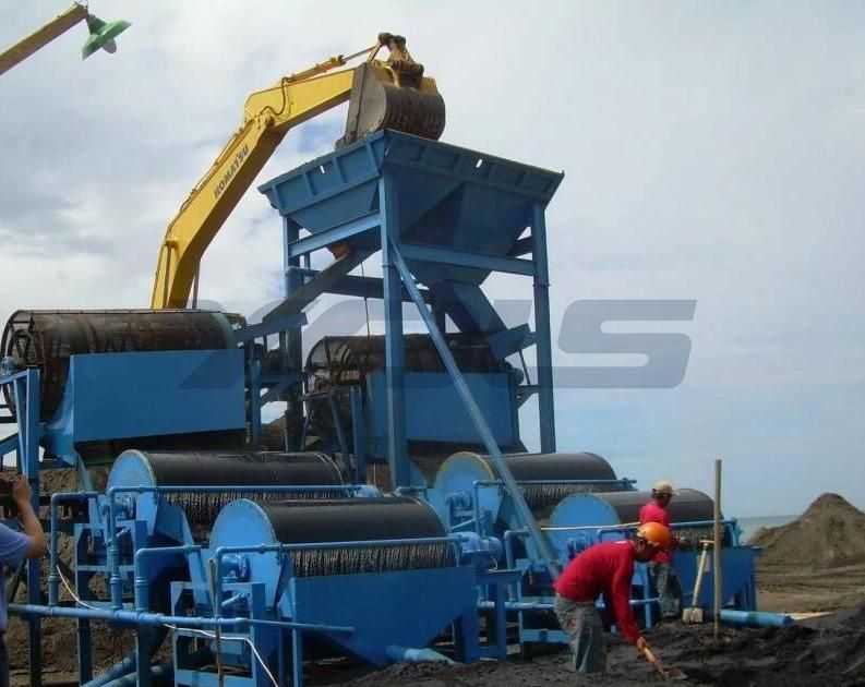 Wet Type Permanent Magnetic Drum Separator Cts (N, B) -712